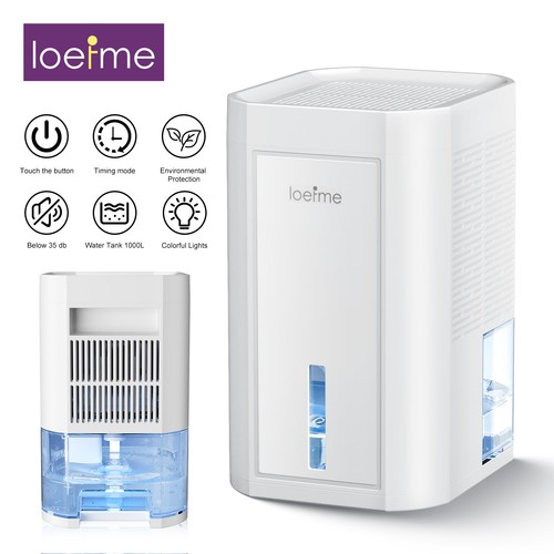Portable quiet dehumidifier - 1l,