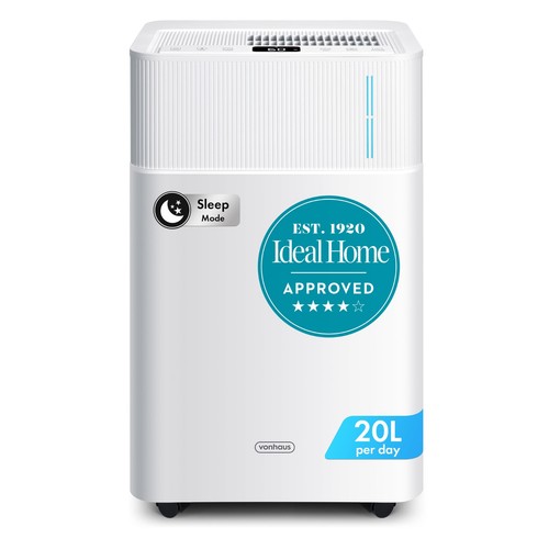 Vonhaus dehumidifier 20l day - vonhaus,