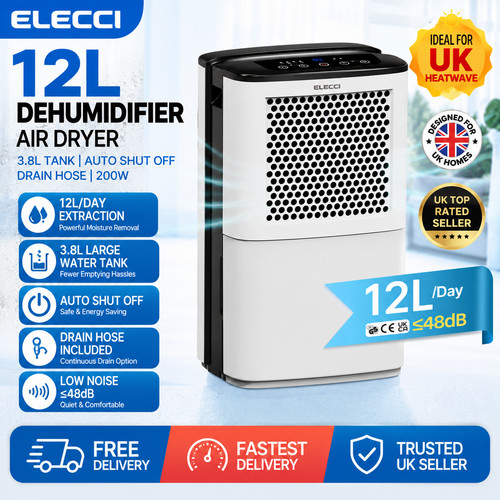 12l dehumidifier air dryer - 12l,