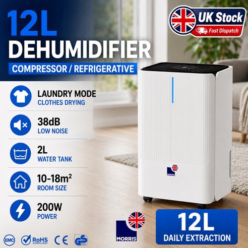 Morris 12l dehumidifier - 12l,